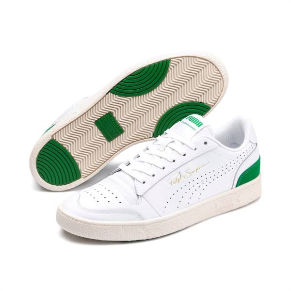 Puma Ralph Sampson Lo Perforated Soft Női Tornacipő Fehér Zöld Fehér | HU49380