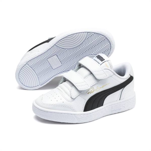 Puma Ralph Sampson Lo V Lány Tornacipő Fehér Fekete | HU73026