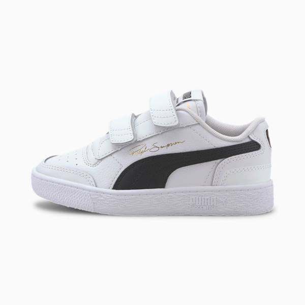 Puma Ralph Sampson Lo V Lány Tornacipő Fehér Fekete | HU73026