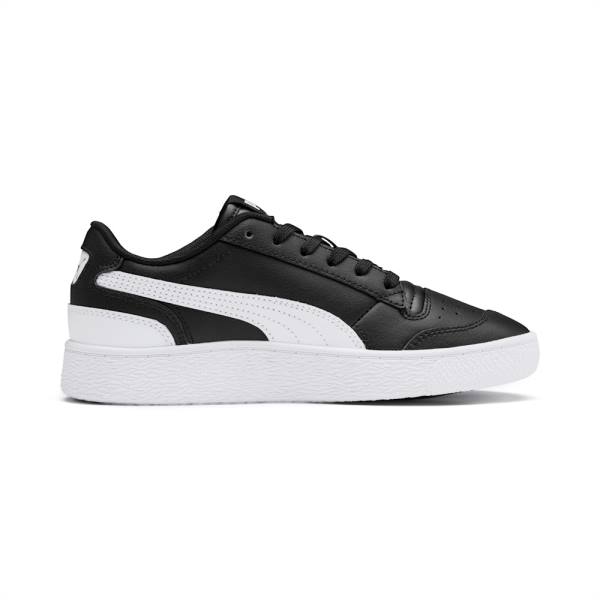 Puma Ralph Sampson Lo Youth Fiú Tornacipő Fekete Fehér | HU90271