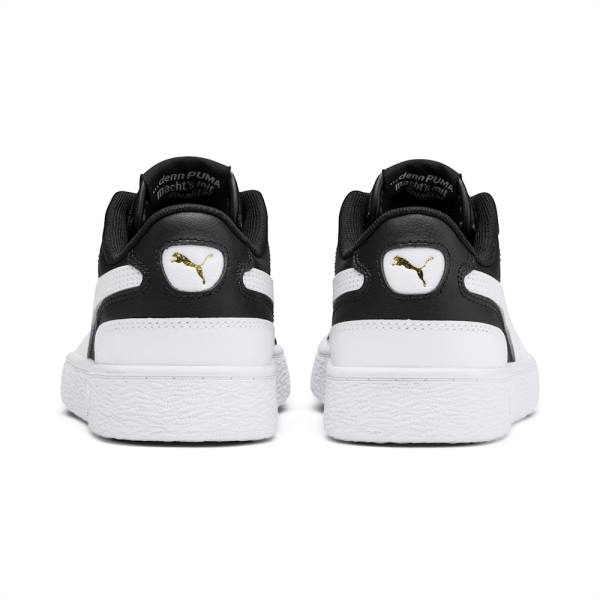 Puma Ralph Sampson Lo Youth Lány Tornacipő Fekete Fehér | HU56623