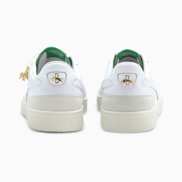 Puma Ralph Sampson Low Dassler Legacy Férfi Tornacipő Fehér Zöld Szürke | HU84133