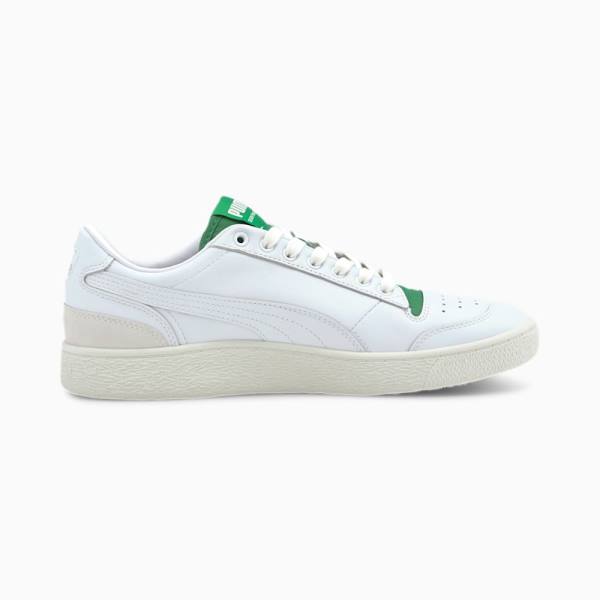 Puma Ralph Sampson Low Dassler Legacy Férfi Tornacipő Fehér Zöld Szürke | HU84133