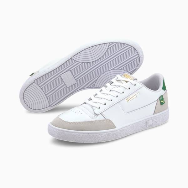 Puma Ralph Sampson MC Clean Férfi Tornacipő Fehér Zöld Fehér | HU28201