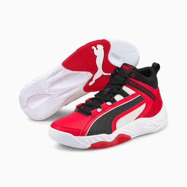 Puma Rebound Future Evo Női Tornacipő Piros Fekete Fehér | HU40968