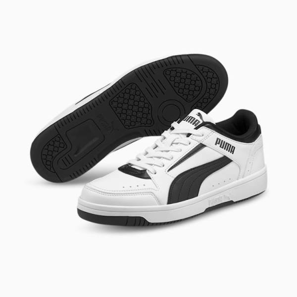 Puma Rebound Joy Low Férfi Tornacipő Fehér Fekete | HU93469