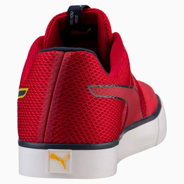 Puma Red Bull Versenyautó Wings Vulc Férfi Motorsport Cipő Piros Fehér | HU89470