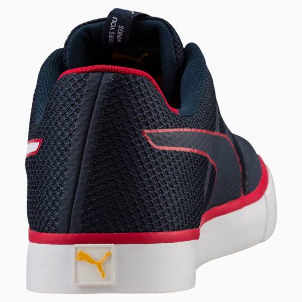 Puma Red Bull Versenyautó Wings Vulc Férfi Motorsport Cipő Fehér Piros | HU98940