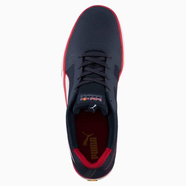 Puma Red Bull Versenyautó Wings Vulc Férfi Motorsport Cipő Fehér Piros | HU98940