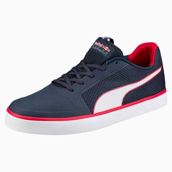 Puma Red Bull Versenyautó Wings Vulc Férfi Motorsport Cipő Fehér Piros | HU98940