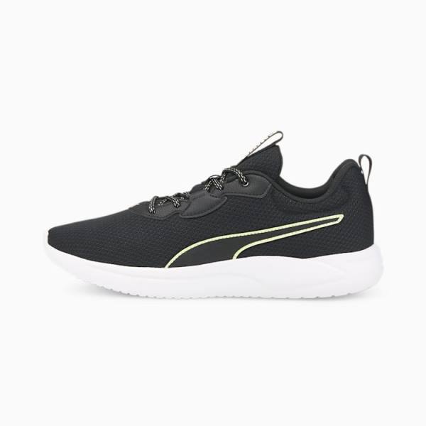 Puma Resolve Smooth Férfi Futócipő Fekete Világos | HU17030