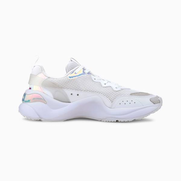 Puma Rise Glow Női Tornacipő Fehér | HU07958