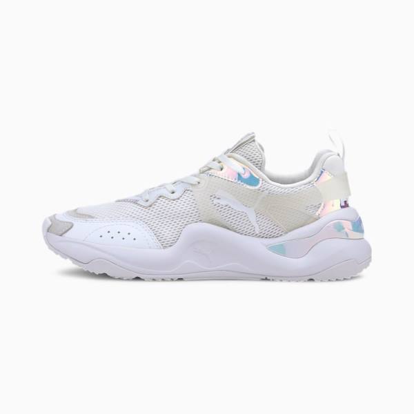 Puma Rise Glow Női Tornacipő Fehér | HU07958