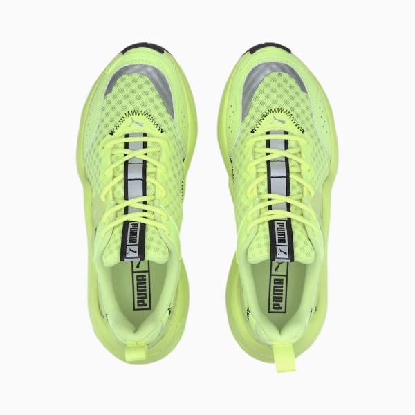 Puma Rise Neon Női Tornacipő Sárga | HU97660