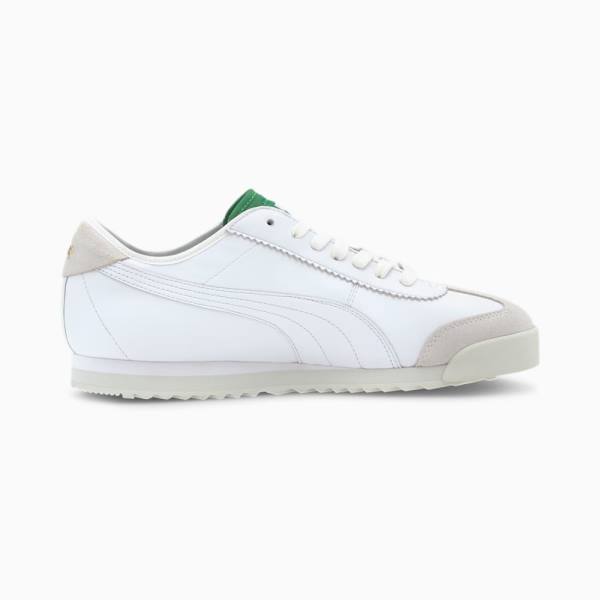 Puma Roma 68 Dassler Legacy Férfi Tornacipő Fehér Zöld Szürke | HU64995