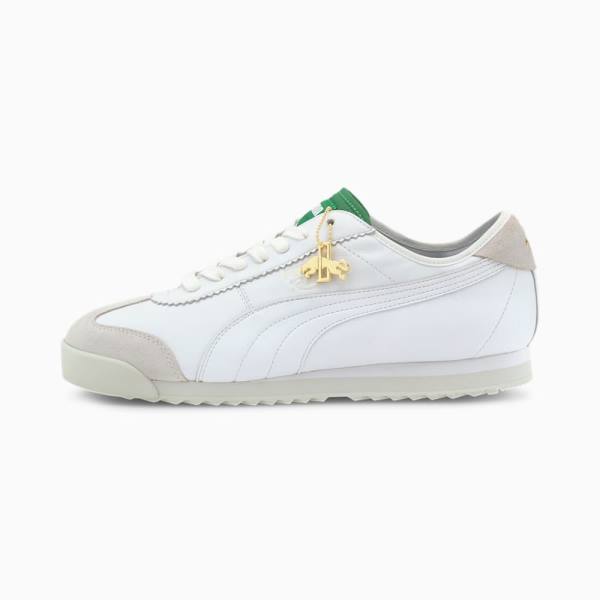 Puma Roma 68 Dassler Legacy Férfi Tornacipő Fehér Zöld Szürke | HU64995