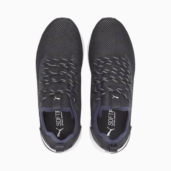 Puma SOFTRIDE Rift Knit Férfi Futócipő Sötétkék Fehér | HU45282