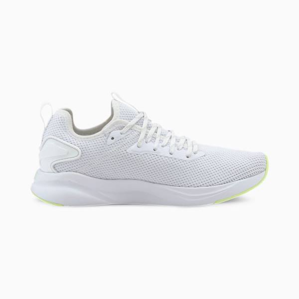 Puma SOFTRIDE Rift Knit Női Futócipő Fehér Sárga | HU04221