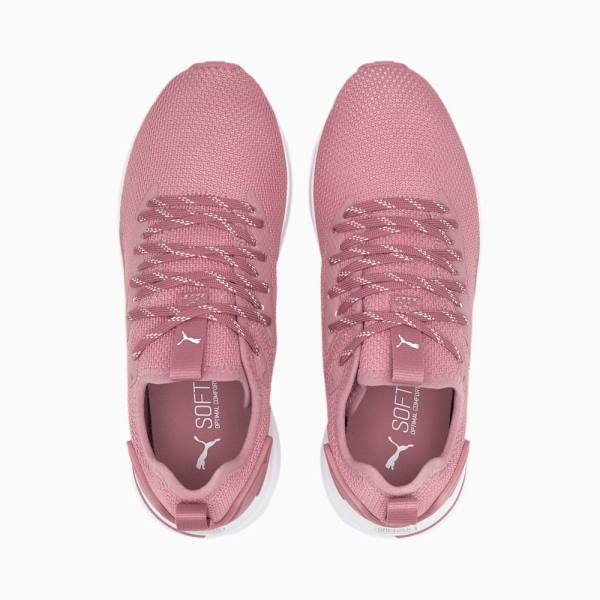 Puma SOFTRIDE Rift Knit Női Futócipő Fekete Fehér | HU42630