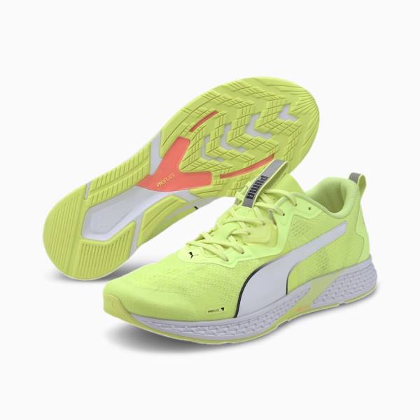 Puma SPEED 500 2 Férfi Futócipő Sárga Fehér | HU63425