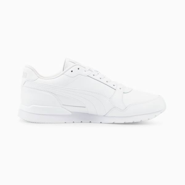 Puma ST Runner v3 L Férfi Tornacipő Fehér Szürke Lila | HU43899