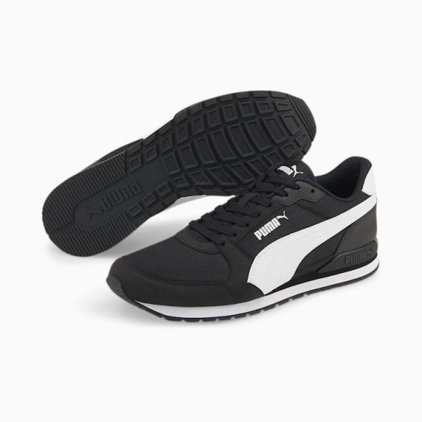 Puma ST Runner v3 Mesh Női Tornacipő Fekete Fehér | HU33022