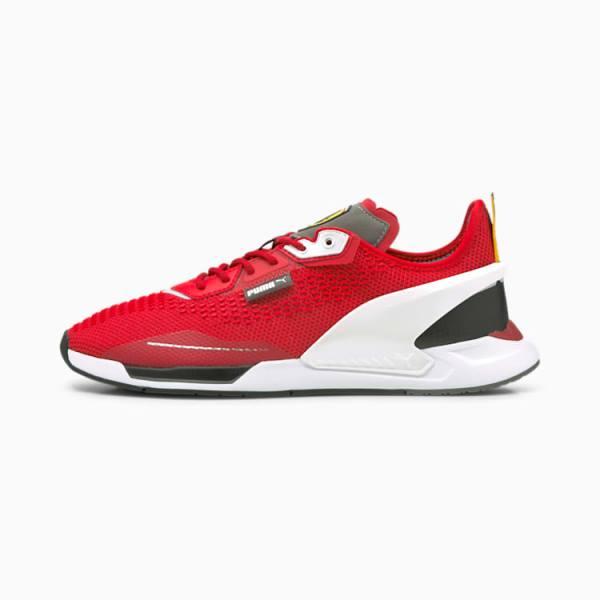 Puma Scuderia Ferrari IONSpeed Férfi Motorsport Cipő Fehér Fekete | HU57974