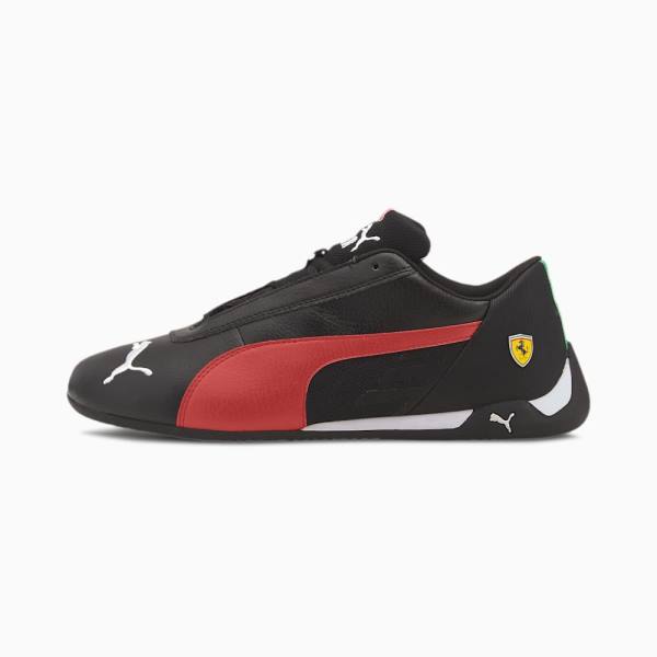 Puma Scuderia Ferrari R-Cat Női Motorsport Cipő Fekete Piros | HU66603