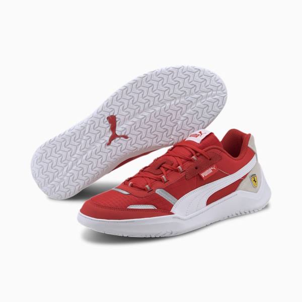 Puma Scuderia Ferrari Race DC Future Férfi Motorsport Cipő Piros Fehér | HU84982