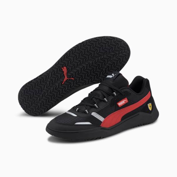 Puma Scuderia Ferrari Race DC Future Férfi Motorsport Cipő Fekete Piros Fekete | HU88310