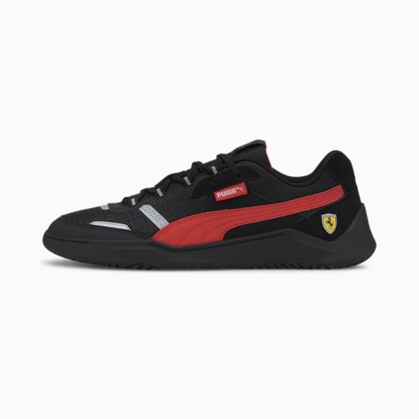 Puma Scuderia Ferrari Race DC Future Férfi Motorsport Cipő Fekete Piros Fekete | HU88310