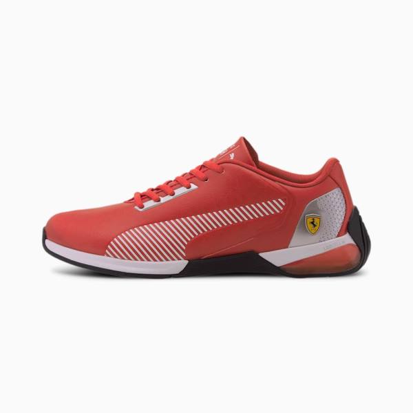 Puma Scuderia Ferrari Race Kart Cat-X Tech Női Motorsport Cipő Piros Fehér Fekete | HU08875