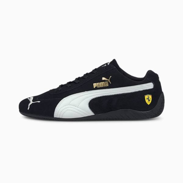 Puma Scuderia Ferrari Speedcat Női Motorsport Cipő Fekete Fehér | HU44613