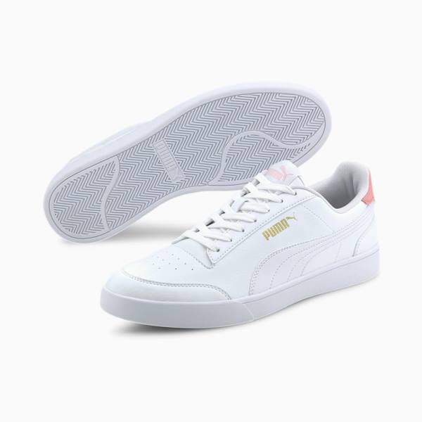 Puma Shuffle Női Tornacipő Fehér Rózsaszín Arany | HU33155