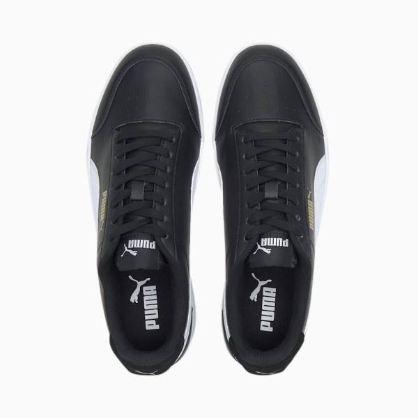 Puma Shuffle Női Tornacipő Fekete Fehér Arany | HU17853