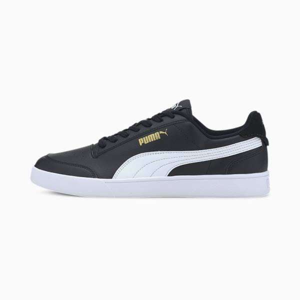 Puma Shuffle Női Tornacipő Fekete Fehér Arany | HU17853