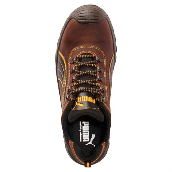 Puma Sierra Nevada Low S3 HRO SRC Férfi Munkavédelmi Cipő Barna | HU11723