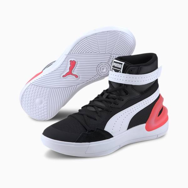 Puma Sky Modern Női Kosárlabda Cipő Fekete Fehér | HU04104