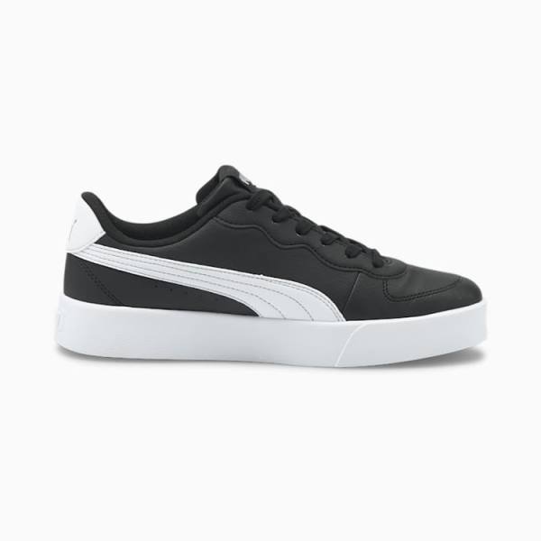 Puma Skye Clean Női Tornacipő Fekete Fehér Titán | HU73549