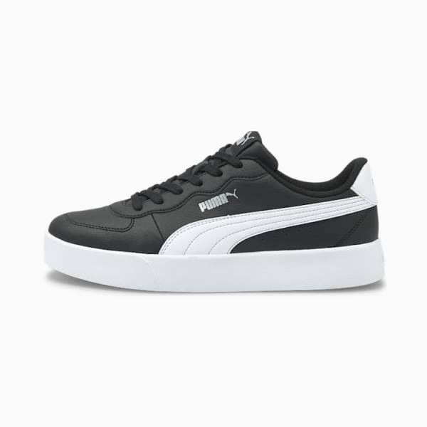 Puma Skye Clean Női Tornacipő Fekete Fehér Titán | HU73549