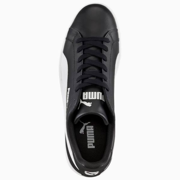 Puma Smash Bőr Férfi Tornacipő Fekete Fehér | HU12314