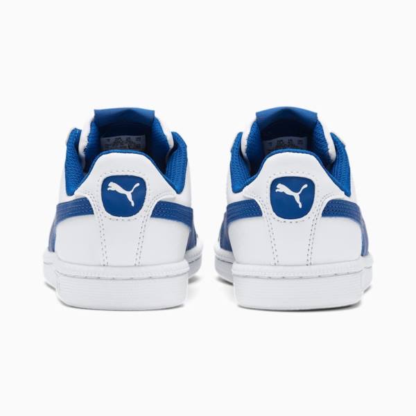 Puma Smash Jr. Fiú Tornacipő Fehér Kék | HU31302