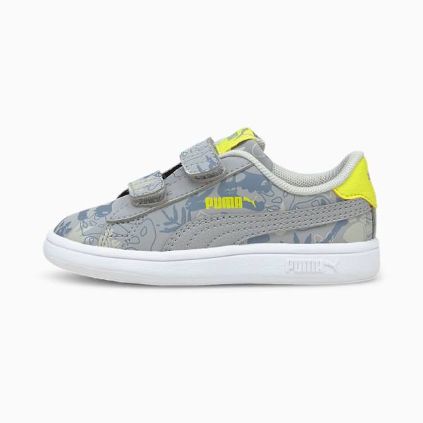 Puma Smash v2 Archeo Summer Fiú Tornacipő Barna Barna | HU54674