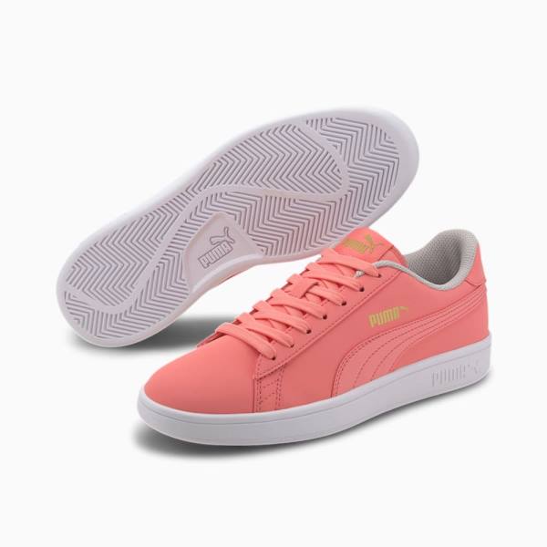 Puma Smash v2 Buck Női Tornacipő Arany Szürke | HU75192