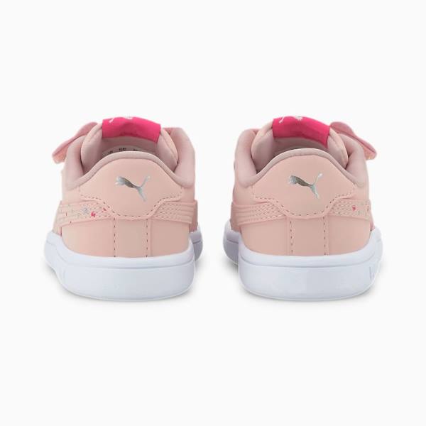 Puma Smash v2 Candy Lány Tornacipő Rózsaszín | HU51808