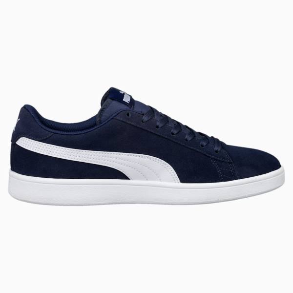 Puma Smash v2 Női Tornacipő Sötétkék Fehér | HU99402