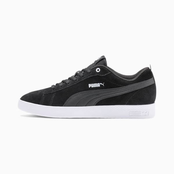 Puma Smash v2 SD Női Tornacipő Fekete | HU88822