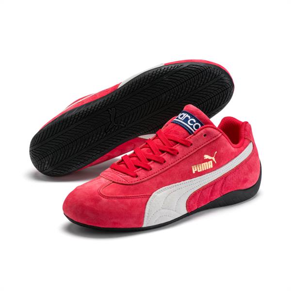 Puma SpeedCat Sparco Férfi Motorsport Cipő Piros Fehér | HU48909