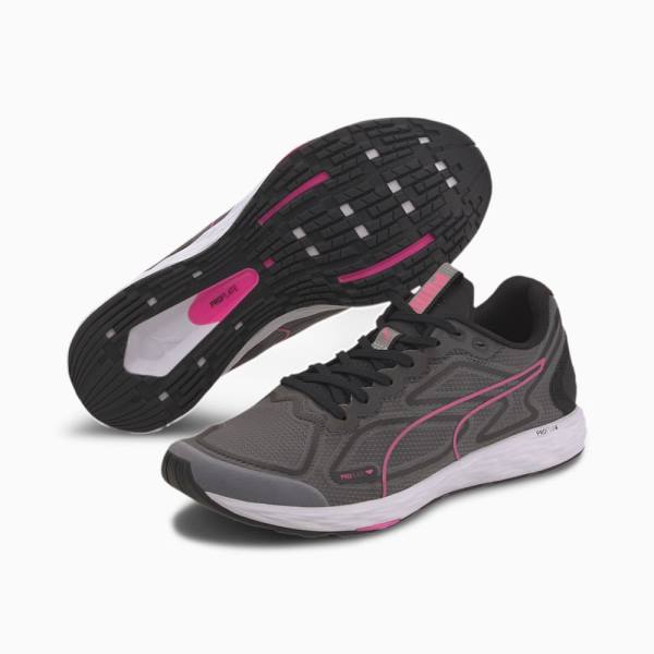 Puma Speed 300 Racer 2 Női Futócipő Fekete Rózsaszín | HU15282