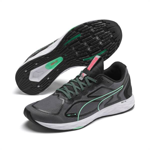 Puma Speed 300 Racer 2 Női Futócipő Fekete Zöld Fehér | HU38064